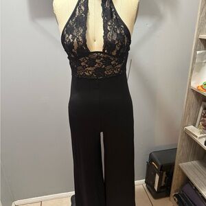 One Clothing Black Lace Bodysuit